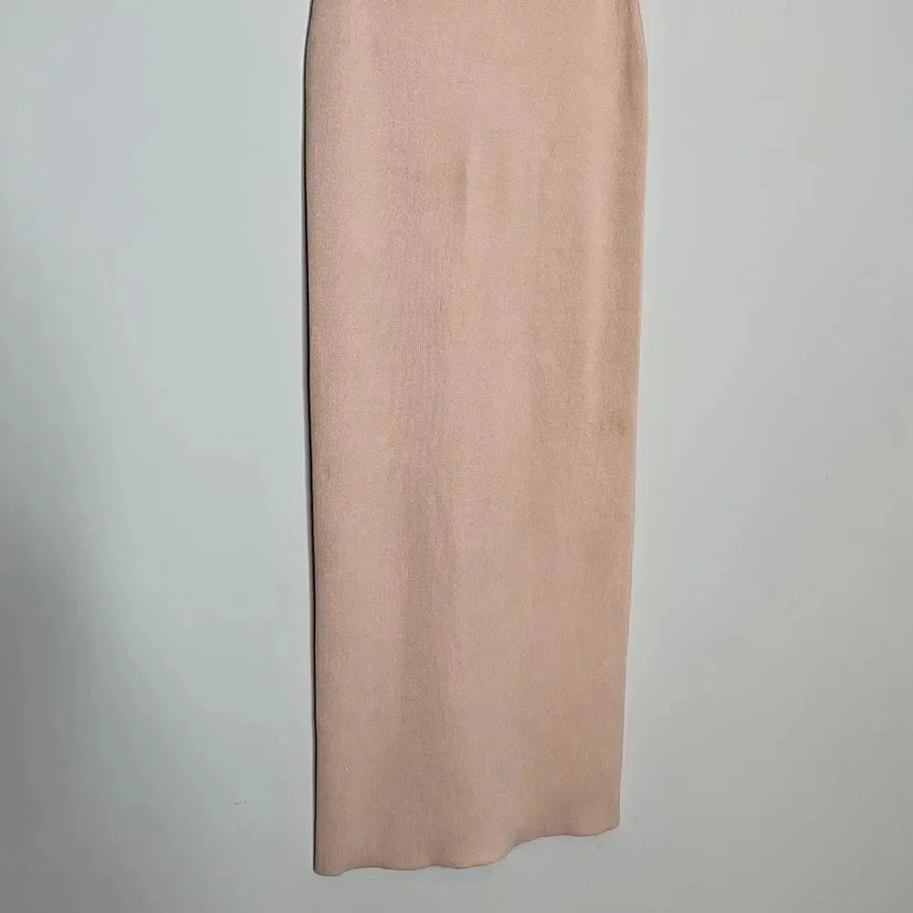 Zara Knit Open Back Dress - Picture 6 of 9